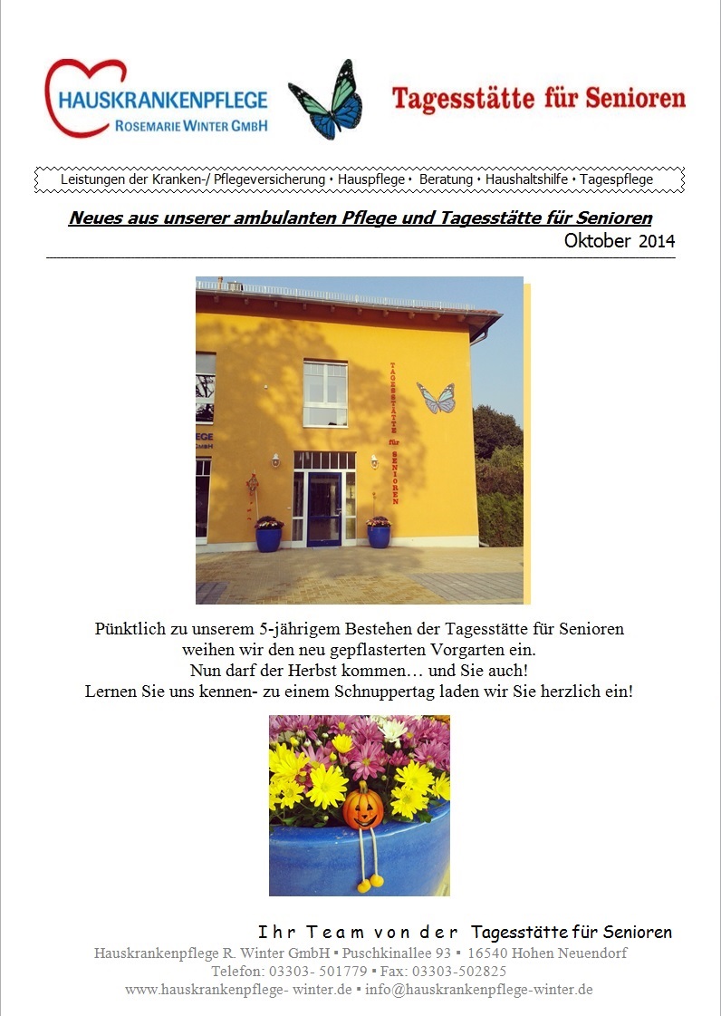 Oktober 2014